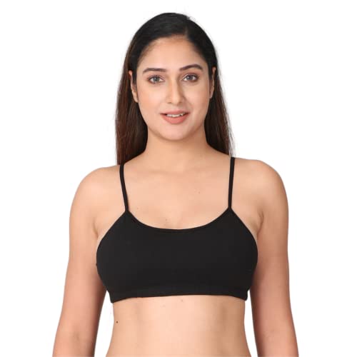 Teenager Bra for Girls, Teen Bras with Flat Padding for Coverage