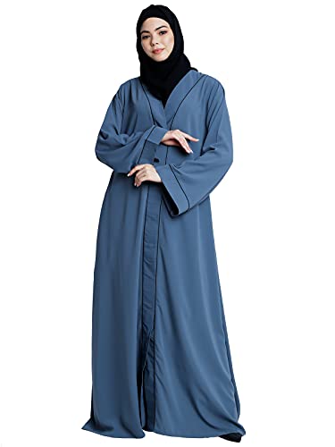 Side on sale open abaya