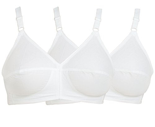 SOUMINIE Women's Cotton Non-Padded Non-Wired Everyday Bra (SLY