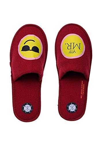 SQUETCH MR COOL Cute Laugh House Slippers For Men Flip Flops