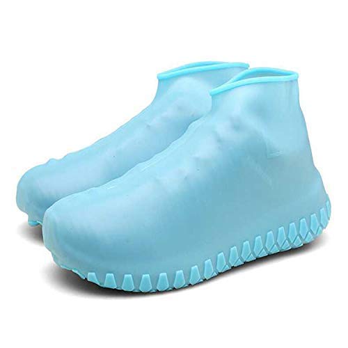 Toriox Silicone Outdoor Non-slip Waterproof Shoe Covers Portable Rain Boots Rainproof Shoes Cover Men Women Teens Anti-sand Shoe Cover 1 Pair (Medium)