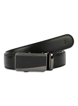 Load image into Gallery viewer, Pacific Gold Men&#39;s Leather Ratchet Dress Belt with Automatic Autolock Buckle (Large, Black, 40-44)
