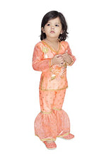 Load image into Gallery viewer, NEW GEN Girls Kurti &amp; Sharara Dress (Orange_3-4 Years)

