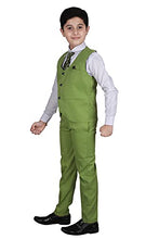 Load image into Gallery viewer, Pro-Ethic Style Developer 3 Piece Suit for Boys | Kids Wear Suit Set Coat, Pant, Tie &amp; Shirt ll 3 pcs Suit for Kids boy (7-8 Years, Green)
