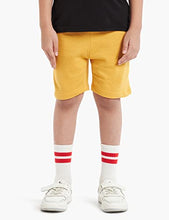 Load image into Gallery viewer, Cloth Theory Boy&#39;s Regular fit Cotton Shorts (Pack of 2) (CTSH_023_Yellow+Black_7-8 Years)
