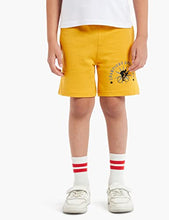 Load image into Gallery viewer, Cloth Theory Boy&#39;s Regular fit Cotton Shorts (Pack of 2) (CTSH_028_Yellow+Navy_3-4 Years)
