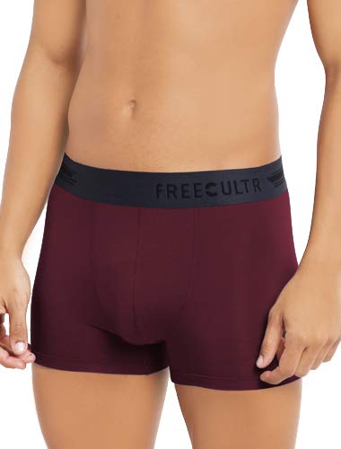 Freecultr Men's Underwear Anti Bacterial Micromodal Airsoft Trunk