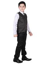 Load image into Gallery viewer, Pro-Ethic Style Developer 3 Piece Suit for Boys | Kids Wear Suit Set Coat, Pant, Tie &amp; Shirt (Dark Green, 5-6 Years)
