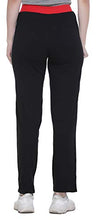 Load image into Gallery viewer, SHAUN Women&#39;s Regular Fit Cotton Trackpants (831W1_K_Black_3XL)
