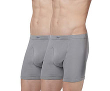 Load image into Gallery viewer, Levi&#39;s Men&#39;s Regular Fit Solid Boxer Brief (PR8269BB, Lt.Grey_S)
