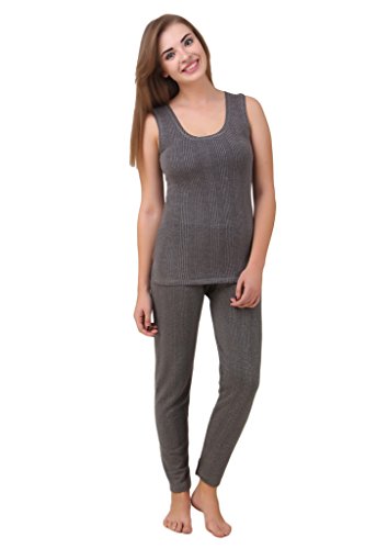 HAP Women's Sleevless Thermal Top Dark Grey XXL – NavaStreet