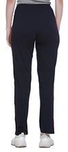 Load image into Gallery viewer, SHAUN Women&#39;s Regular Fit Cotton Trackpants (831W1_N_Blue_S)
