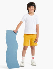 Load image into Gallery viewer, Cloth Theory Boy&#39;s Regular Shorts (CTSH_028_Yellow+Navy_11-12 Years)
