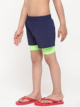 Load image into Gallery viewer, iO Kids Boy Solid Blue Colour 1- Piece Jammer(BWJ899)

