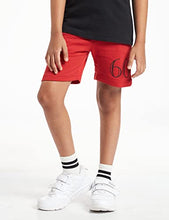 Load image into Gallery viewer, Cloth Theory Boy&#39;s Regular fit Cotton Shorts (Pack of 2) (CTSH_024_Black+RED_2-3 Years)
