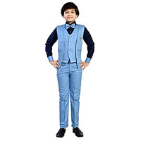 RUDRSHRI Boy's 3-Piece Suit Blue