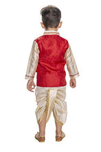 Load image into Gallery viewer, Raven creation Traditional Festive and Casual Wear Full Sleeve Kurta Dhoti Pant for Kids Boys
