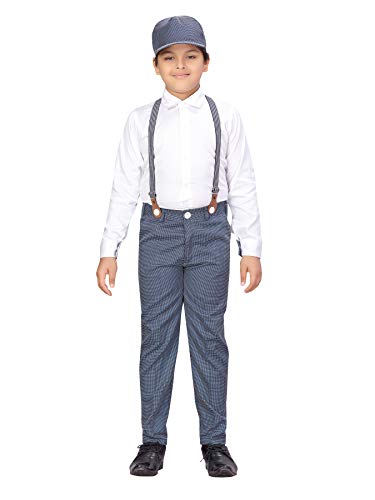 AJ DEZINES Boys Suit Set (741_Blue_1)