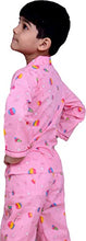 Load image into Gallery viewer, Night Suit/Sleep wear Cotton for Kids. (5-6 Years, Pink)
