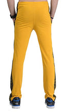 Load image into Gallery viewer, SHAUN Men&#39;s Regular Fit Cotton Trackpants (631MN1_Y_Yellow, Grey_L)
