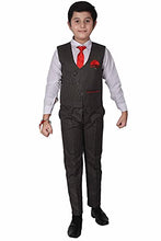 Load image into Gallery viewer, Pro-Ethic Style Developer 3 Piece Suit for Boys | Kids Wear Suit Set Coat, Pant, Tie &amp; Shirt (Black, 5-6 Years)
