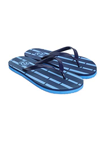 Appitite Royal Blue Color line Print Flip-Flop housing Blue Slipper So ...