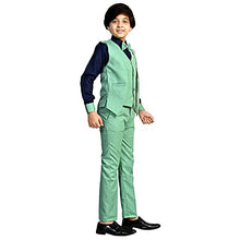 Load image into Gallery viewer, RUDRSHRI Boy&#39;s 3-Piece Suit Green
