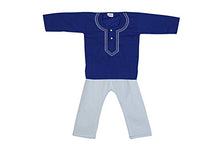 Load image into Gallery viewer, VIC CREATION BLUE Kurta Pyjama For Baby
