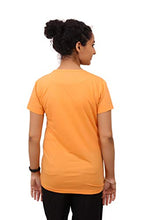Load image into Gallery viewer, Plush Women&#39;s T Shirt (L-PT-005-Light Oranage_Light Orange_Large)
