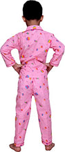 Load image into Gallery viewer, Night Suit/Sleep wear Cotton for Kids. (5-6 Years, Pink)
