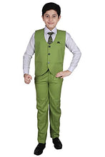 Load image into Gallery viewer, Pro-Ethic Style Developer 3 Piece Suit for Boys | Kids Wear Suit Set Coat, Pant, Tie &amp; Shirt (4-5 Years, Green)
