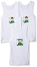 Load image into Gallery viewer, BODYCARE Boy&#39;s Regular fit Plain Vest (E402_White_9-10 Years)
