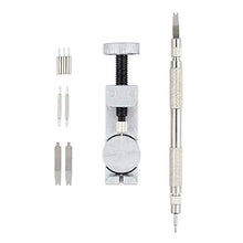 Load image into Gallery viewer, DIY Crafts Watch Repair Kit, Metal Watch Band &amp; Bracelet Link Remover + Spring Bar Repair Tool W/Extra Pins (Pattern No # 6, Combo Repair Set)
