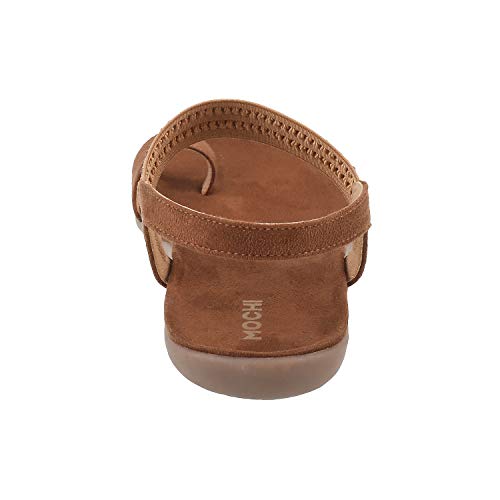 Mochi Women's Tan Fashion Sandals-6 UK (39 EU) (33-53)