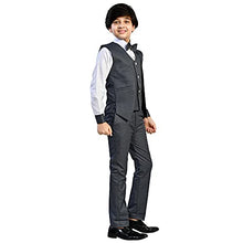 Load image into Gallery viewer, RUDRSHRI Boy&#39;s 3-Piece Suit Grey
