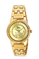 ILINA Analog Gold Dial Women's Watch ILA3CRPGP2