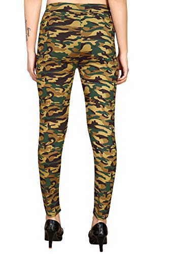 Military clearance print jeggings