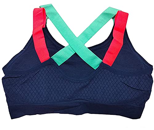 XMXM Women Polycotton Lightly Padded Non-Wired Encapsulation Sports Zi –  NavaStreet - United Kingdom