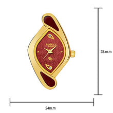 Load image into Gallery viewer, Romex Super Artistic Cherry Colour Pearl Analog Watch for Women
