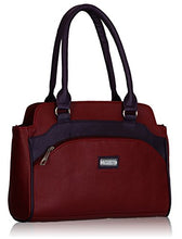Load image into Gallery viewer, Fantosy women maroon and purple handbag FNB-325
