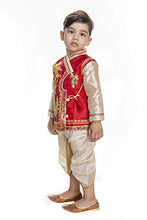 Load image into Gallery viewer, Raven creation Traditional Festive and Casual Wear Full Sleeve Kurta Dhoti Pant for Kids Boys
