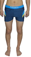 Load image into Gallery viewer, TAB Fashion Hydra Blue Swimming Trunks for Men
