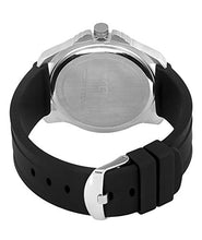 Load image into Gallery viewer, ZEO Analog Wirst Watch with Black Silicone Strap
