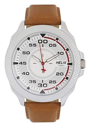 helix Analog Silver Dial Men's Watch-TW034HG01