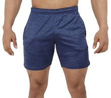 Load image into Gallery viewer, NEVER LOSE Men&#39;s Sports Shorts (Sporty_Blue_S)
