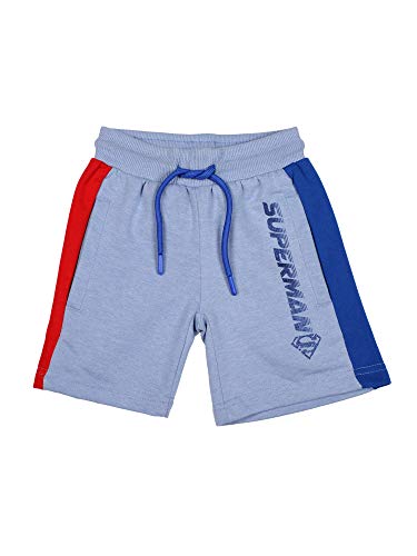 Superman By Kidsville Blue Color Boys Shorts(2-3 Years)