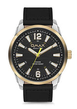Load image into Gallery viewer, OMAX Analog Black Dial Mens Watch with Black Strap - GX29T22I
