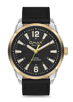 OMAX Analog Black Dial Mens Watch with Black Strap - GX29T22I