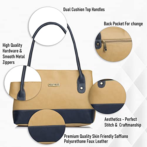 Fostelo Handbag For Women And Girls Ladies Purse Faux Leather