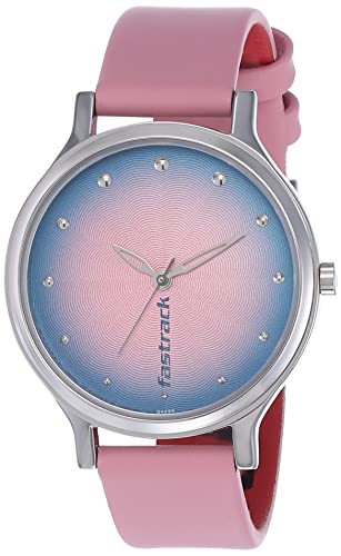 Fastrack Sunburn Analog Pink Dial Women's Watch-6212SL01 / 6212SL01